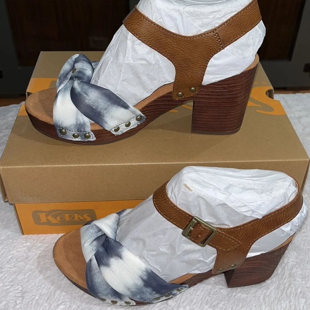 Korks Natalia Knot Sandals Size 11